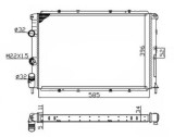 Radiator racire motor Renault Megane 1 (Ba0/1), Megane Scenic (Ja0/1), Rapid