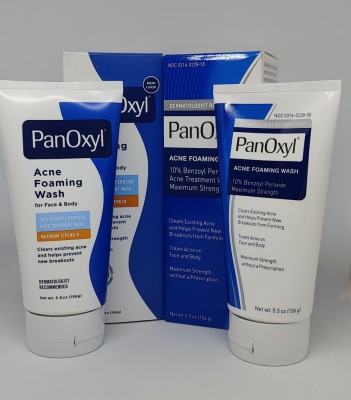PanOxyl Benzoyl Peroxide 10% Gel curatare peroxid de benzoil 156gr foto