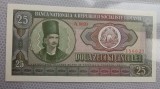 25 LEI 1966 TUDOR VLADIMIRESCU UNC