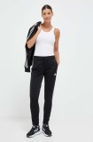 Adidas trening SPORTY STREET femei, culoarea negru