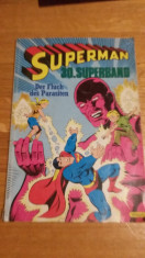 Superman 30. Superband Der fluch des perasiten BD Benzi desenate Germana Album foto