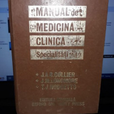 Manual de Medicina Clinica-Specialitati - J. A. B. Collier, J. M. Longmore, T. J. Hodgetts