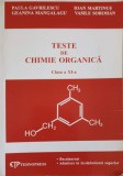 TESTE DE CHIMIE ORGANICA CLASA A XI-A-P. GAVRILESCU, G. MANGALAGIU, I. MARTINUS V. SOROHAN-353933