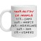 Cana alba personalizata &quot;100% Activ la munca&quot;, INOVATIX&reg;. 330ml