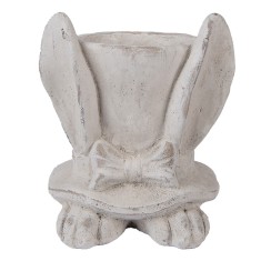 Ghiveci flori piatra bej Iepuras 17x16x19 cm