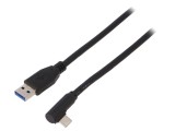 Cablu USB A la USB C &icirc;n unghi