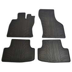Set covorase auto din cauciuc Seat Leon 2013-03.2020 (5 usi), Vw Golf 8 Hatchback 2020- (5 usi, Manual), Golf 7 4Motion 2012-12.2019, Negru, Gledring, foto