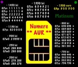 Numere Vip Aur O7xy 5OO 5OO Platinum Gold