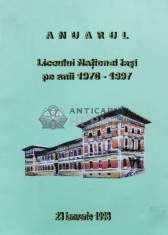 Liceului National laşi pe anii 1978-1997 - 1998 ($T28)