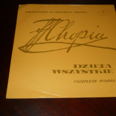 F. Chopin - Complete Works. Etudes op. 25 -Electrecord vinil Polonia
