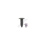 CLIPS TAPITERIE PENTRU MERCEDES - NEGRU SET 10 BUC 61521