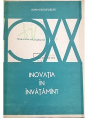 Jean Hassenforder - Inovatia in invatamant (Editia: 1976) foto