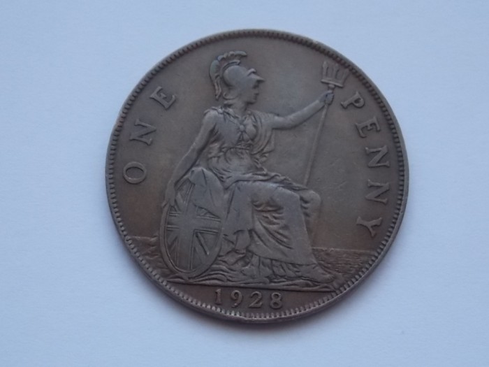 ONE PENNY 1928 GBR