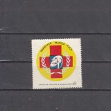 M2 TW F - Vinieta sanitara - Comitetul de cruce rosie al municipiului Bucuresti