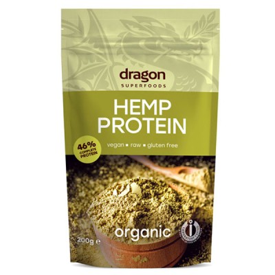 Pudra Proteica din Canepa Raw Bio Dragon Superfoods 200gr foto