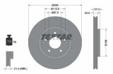 Disc frana Kg Mobility Tivoli; Ssangyong Tivoli, Tivoli Grand, Xlv, Xlv SUV Motor 1.2, 1.2 T-GDi, 1.2 T-GDi LPG, 1.5, 1.5 T-GDI, 1.5 T-GDI 4WD, 1.5