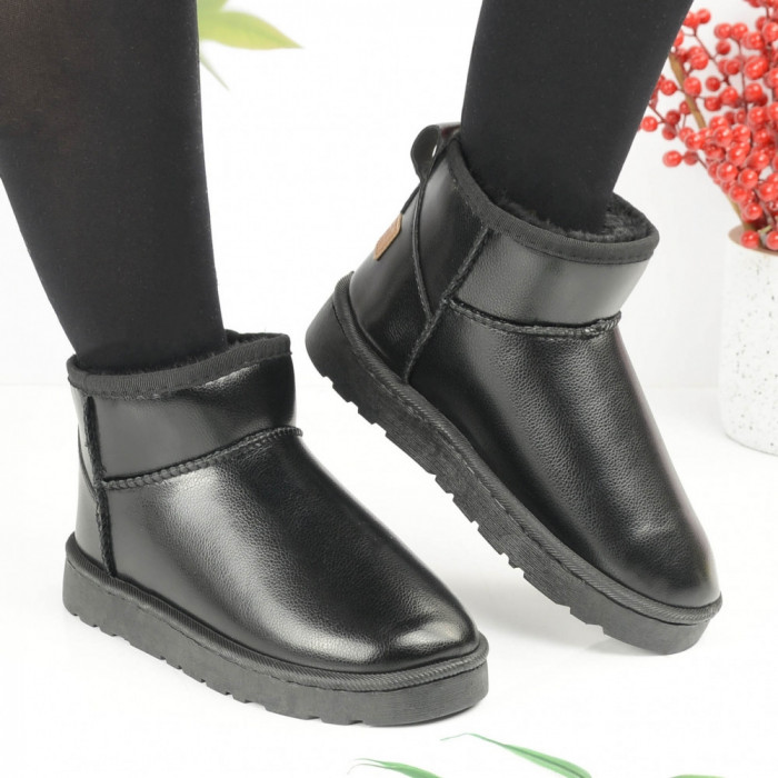 Cizme Tip Ugg De Dama 1993 Negre