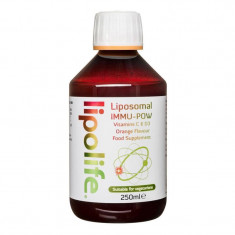 Vitamina C si D3 Lipozomala 250 mililitri Lipolife IMMU Pow