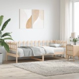 Gossi pat de zi fara saltea, 90x200 cm, lemn masiv pin