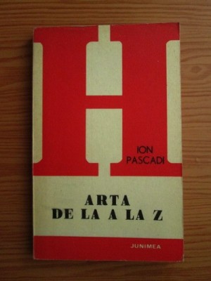 Ion Pascadi - Arta de la A la Z foto