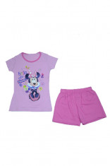 Compleu 2 piese fetite Minnie Mouse Disney MMC4-R, Roz foto