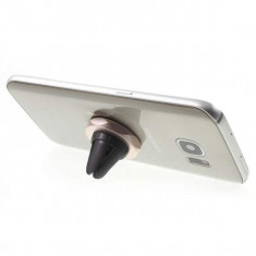 Suport Telefon Auto Samsung Huawei iPhone Magnetic Auriu foto