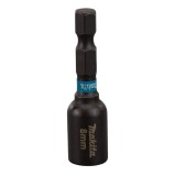 Cap cheie tubulara, de impact, magnetica, Makita Impact Black B-66830, 8 x 1/4 inch