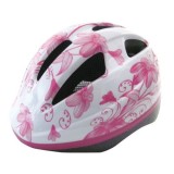 Casca Copii Bicicleta Out-Mould Alb-Roz, Marime S