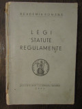 LEGI STATUTE REGULAMENTE 1940