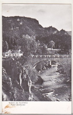 bnk cp Vedere din localitatea Podul Dambovitei - uzata foto