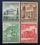 Germania (Deutsches Reich 1941) Bloc de 4 Timbre "Winterhilfswerk 1941" (3+2Pf p&acirc;nă la 12+6Pf, MINT / Neștampilate) CLK1