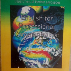 Mihaela Blandu - English for professional communication (2005)