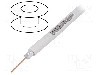 Cablu coaxial, RG6, 1m, dublu ecranat, 75?, TELESTE, S660WV foto