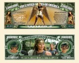 !!! SUA = FANTASY NOTE (TJ6) = COMEMORARE WONDER WOMAN 1984 = 2021 - UNC