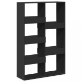 Cumpara ieftin Separator de camera, negru, 100x33x155,5 cm, lemn prelucrat