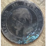 MNDSTR (1) Franta Napoleon III 10 Centimes