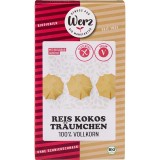 Biscuiti Integrali din Orez cu Cocos Fara Gluten 110 grame Werz