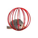 Jucărie pentru pisici cu șoarece și minge, 6 cm
