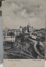 Carte postala, necirculata, Biserica Noua din Sacele, inceput de secol XX