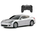 Masina cu telecomanda Porsche Panamera argintie, scara 1:24