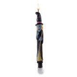 Cumpara ieftin Lumanare Halloween ceara multicolora cu led cm 4 x 2,5 x 30 H