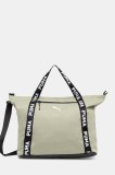 Puma poșetă culoarea verde, 91856