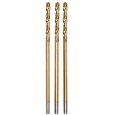 Burghiu pentru metal, nitrura de titan, 3 buc, 1.5 mm, Jufisto foto