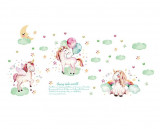 Cumpara ieftin Sticker decorativ, Poney, Fairy tale world, 116 cm, 729STK