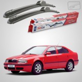 Cumpara ieftin Ștergătoare Skoda Octavia I (1U2) (1996&ndash;2010) | Set Față Flat &ndash; TeamCar&reg;