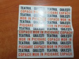 program teatrul giulesti 1974-1975-copacii mor in picioare-petre paulhofer
