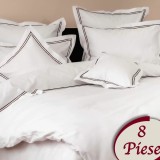 Lenjerie de pat bumbac 100% 8 piese (8pcs6)