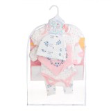 Set Haine Nou-Născut, Bumbac, 8 Piese, Multicolor, Oem