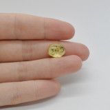 Cabochon citrin 13x10x5mm c45