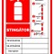 Indicator instructiuni pentru stingator
